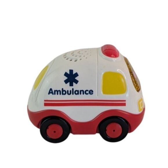 Vtech Go Go Smart Wheels Firetruck & Ambulance Lot of 2 Lights Sounds Tested - Picture 5 of 14